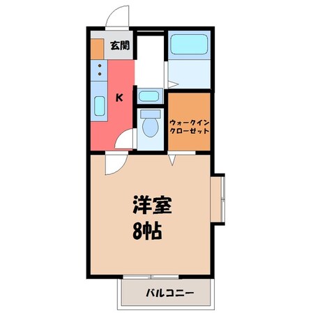 小田林駅 徒歩31分 2階の物件間取画像